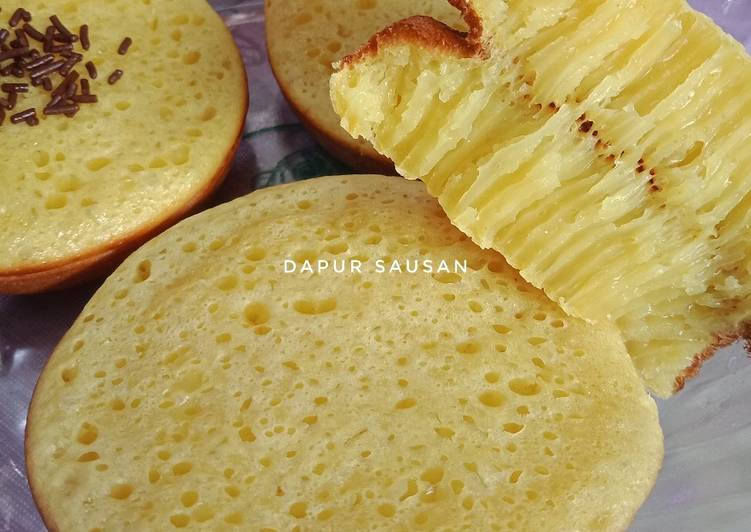 Langkah - Langkah Memasak Bika ambon ekonomis Sederhana