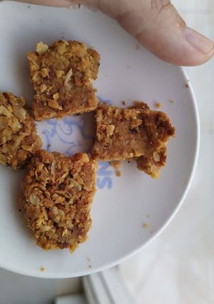 Hình của món Bánh yến mạch.
