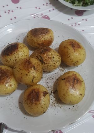 صورة لوصفة بطاطا مشويه