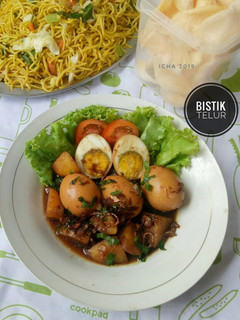 Foto resep Telur (Hintalu) bistik khas banjar (kalimantan selatan)