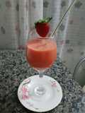 Batido nutritivo de Naranja y frutillas y avena