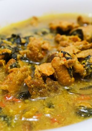 A picture of Lemongrass Basil Pork Stew.