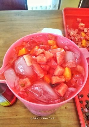 Foto resep 154). Es Buah Sederhana (Farewell Party)🍧🍧