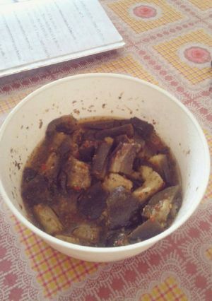 Una foto de Berenjenas en Escabeche