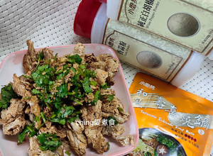 十分鐘上菜-美味下酒菜椒鹽壽喜腐竹 的食譜成品照片
