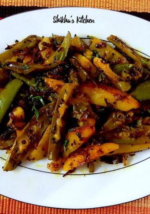 আলু পটল ভাজি রেসিপির প্রধান ছবি