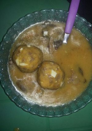 Una foto de Albóndigas de harina de maíz