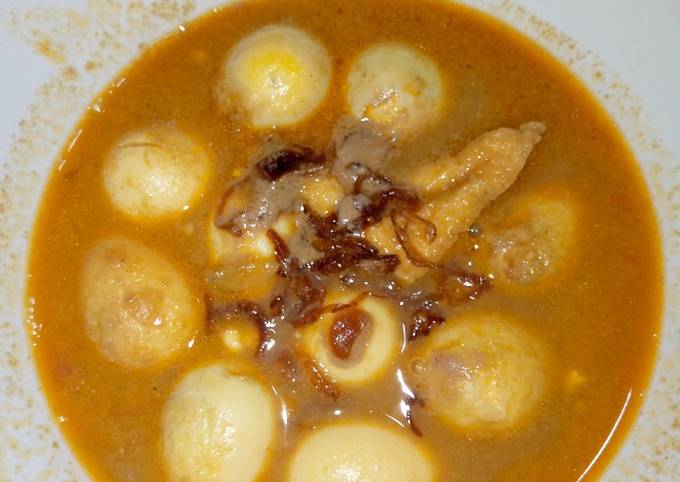 Resep Semur Telur Puyuh Oleh Fia Alfia Cookpad