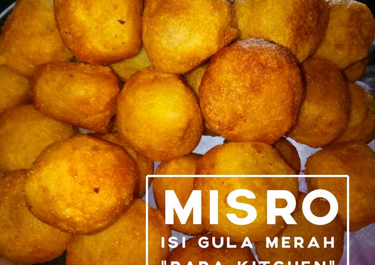 Resep Misro isi Gula Merah, Menggugah Selera