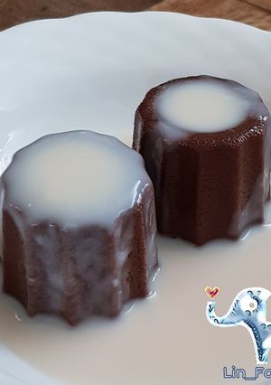 Foto resep Puding Coklat saus Vla
