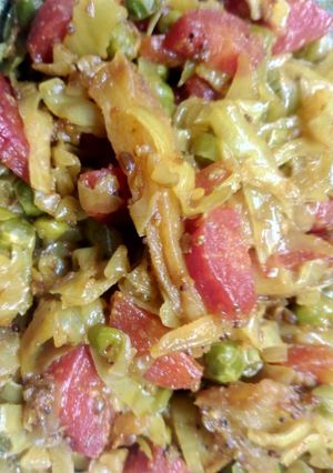 A picture of Mix Vegetables.