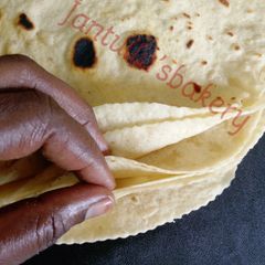 A picture of Naan/shawarma Bread.