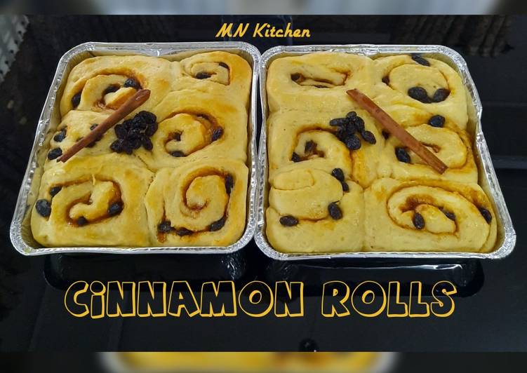 Anti Ribet, Buat Cinnamon rolls lembut Murah