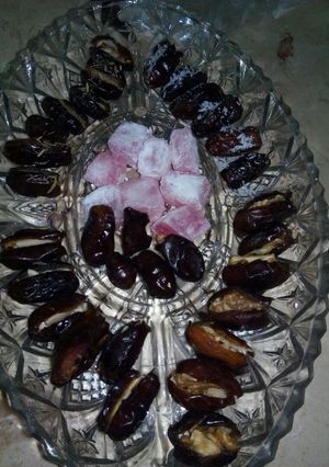 صورة لوصفة تمر محشو
