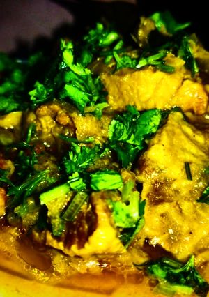 पत्ता गोभी गोश्त (patta gobi gosht recipe in Hindi) रेसिपी मुख्य फोटो