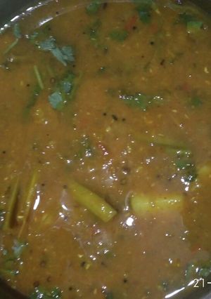 A picture of Mung kadhi.