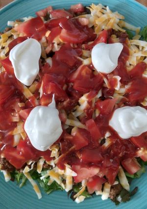 A picture of Taco Salad.