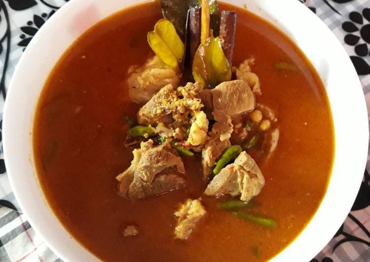 Resep Gulai daging kambing(no santan), Bisa Manjain Lidah