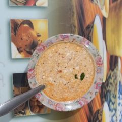 A picture of Coconut 🥥 chutney.