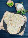 Sabsige Soppu Akki Rotti (Dill Leaves Rotti)