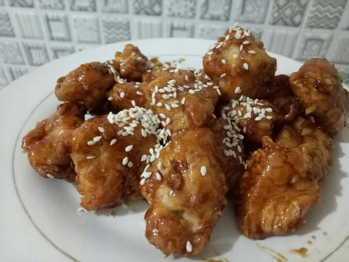 Cara Gampang Membuat Resep Honey butter chicken yang Uenak Anti Ribet, Lezat Sekali