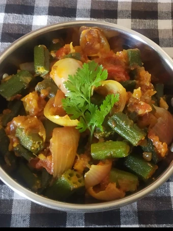 Recipe Bhindi Do Pyaza which So Delicious
