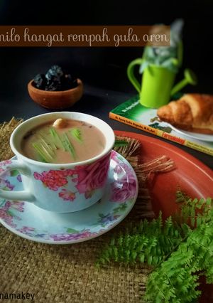 Foto resep Milo hangat rempah gula aren
