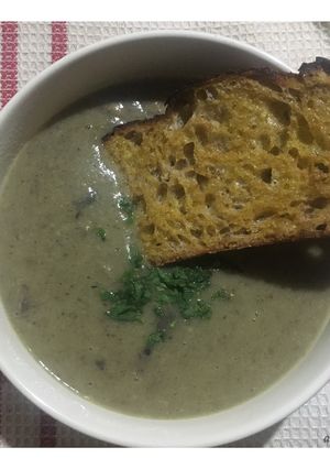Foto resep Sup Jamur Kental Tanpa Krim/Susu/Terigu
