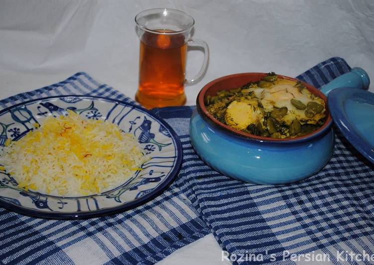 Steps to Prepare Homemade Baghala ghatogh (Persian fava beans stew)#familyfriendly