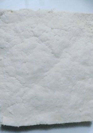 A picture of Homemade paneer.