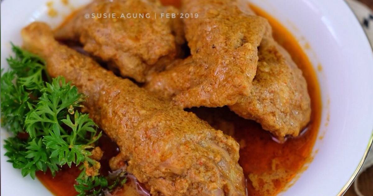 Resep Memasak Gulai Ayam Kampung Khas Padang Untuk Sajian Idul Fitri