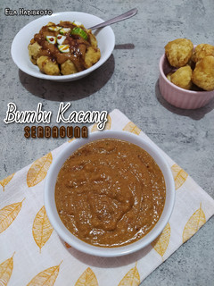 Foto resep Bumbu Kacang Serbaguna (Batagor, Siomay, Cilok, dll)