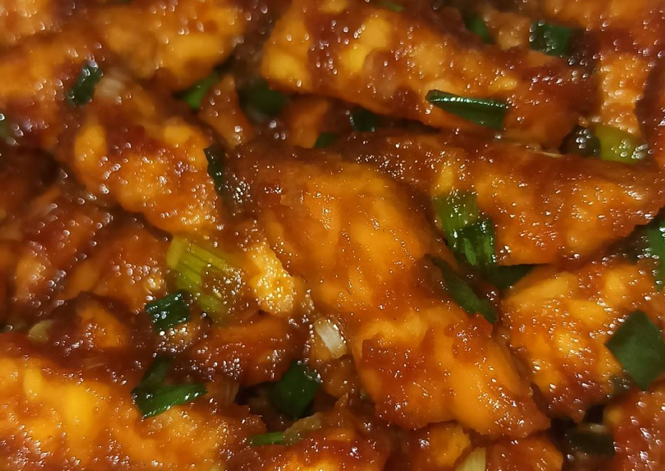 Tempe kecap basah