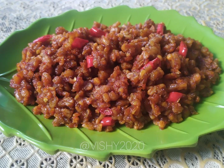 Langkah Gampang Membikin Resep 69. Kering Tempe Pedas Manis yang Sempurna Anti Ribet, Lezat