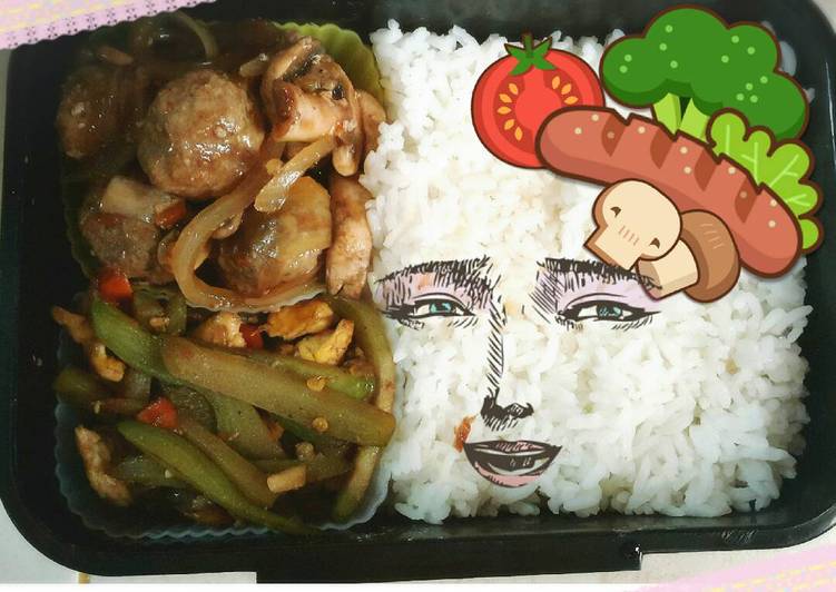 meatball saus coklat