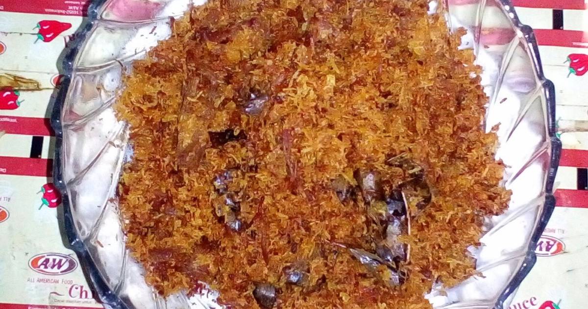 3 resep serundeng basah ala mama enak dan sederhana - Cookpad