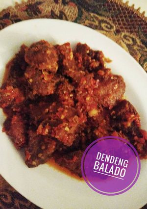 Foto resep Dendeng balado (bumbu minimalis)