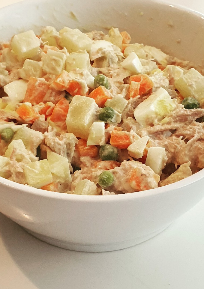 Una foto de Ensalada rusa