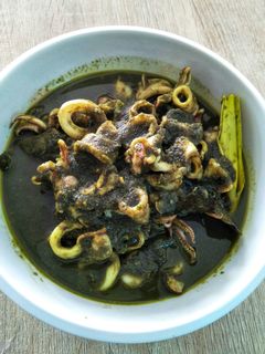 Foto resep Cumi Hitam Pedas