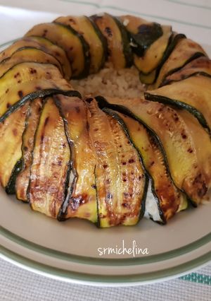 Foto di Ciambella di riso con zucchine