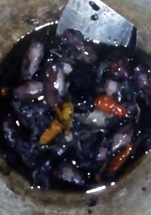 Foto resep Tumis Cumi Hitam