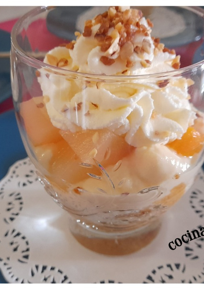 Una foto de Triffle de fruta
