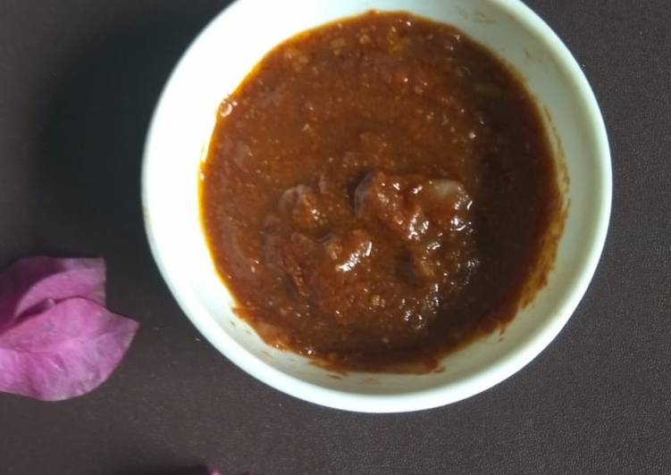 Easiest Way to Make Any-night-of-the-week Momos chutney
