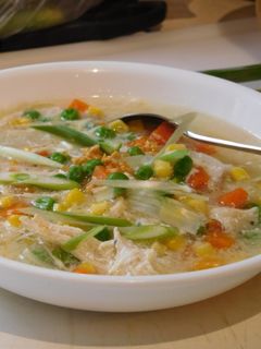 Foto resep Egg Drop Soup aka Soup jagung