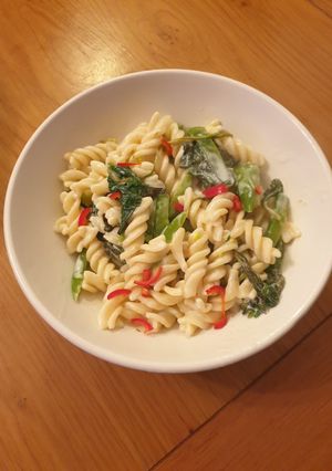 A picture of All The Greens Pasta.