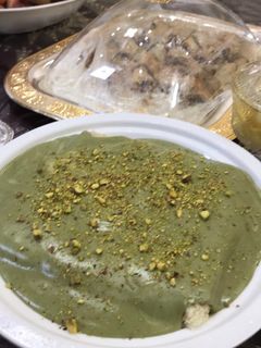 صورة لوصفة سويت البيستاشيو او الفستق الحلبي