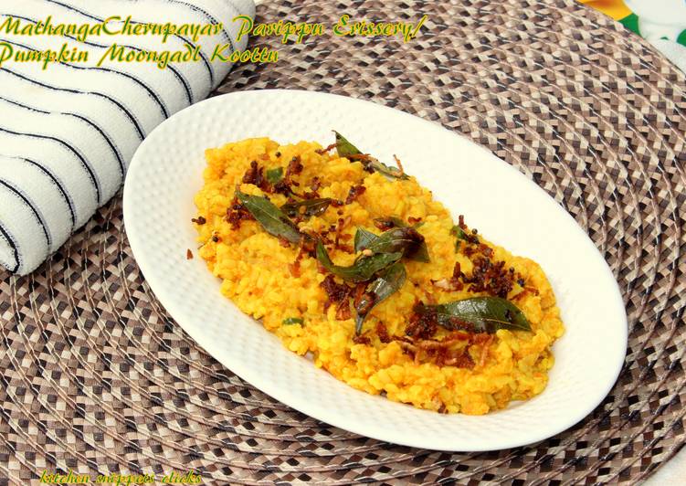 Recipe of Ultimate Mathanga Cherupayar Parippu Erissery