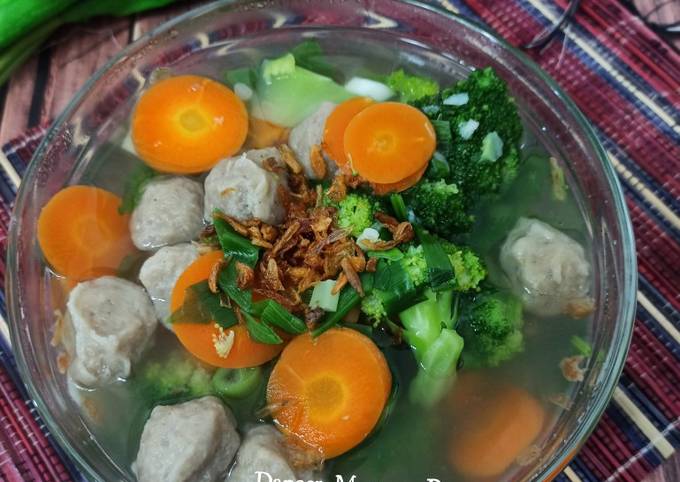 Resep Sop Brokoli Bakso Oleh Nurul Hikmah Cookpad