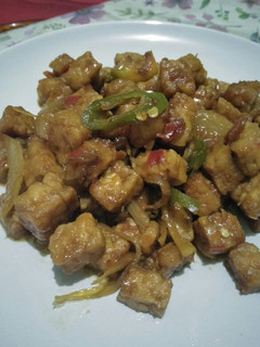 Foto resep Oseng tempe basah pedas manis