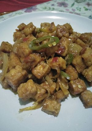 Foto resep Oseng tempe basah pedas manis